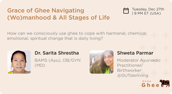Grace of Ghee Navigating (Wo)manhood & All Stages of Life